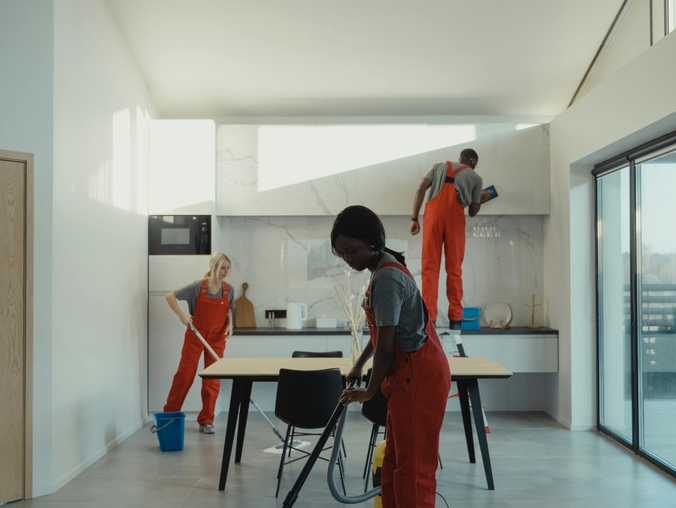 Czyszczenie mieszkania